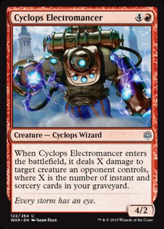 Cyclops Electromancer [War of the Spark] | Amazing Games TCG