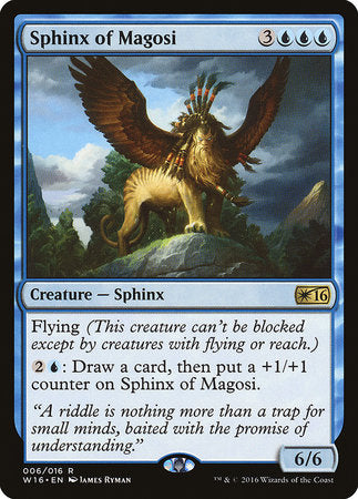 Sphinx of Magosi [Welcome Deck 2016] | Amazing Games TCG