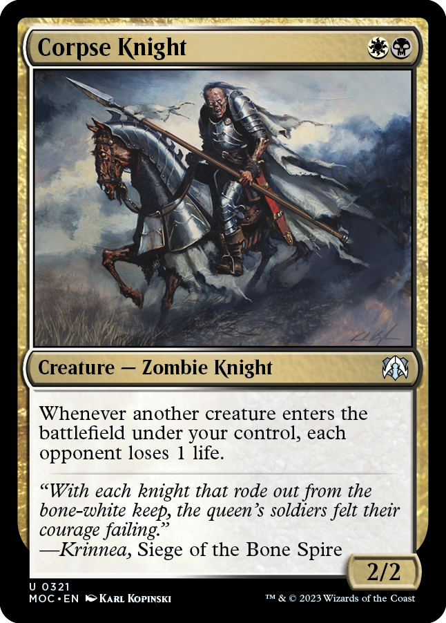 Corpse Knight [March of the Machine Commander] | Amazing Games TCG