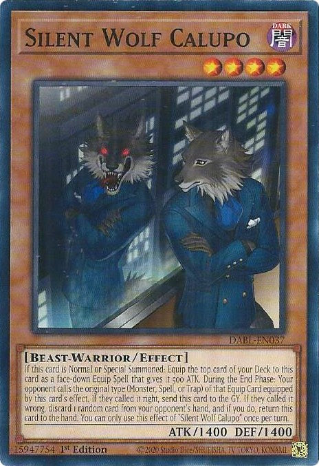 Silent Wolf Calupo [DABL-EN037] Common | Amazing Games TCG