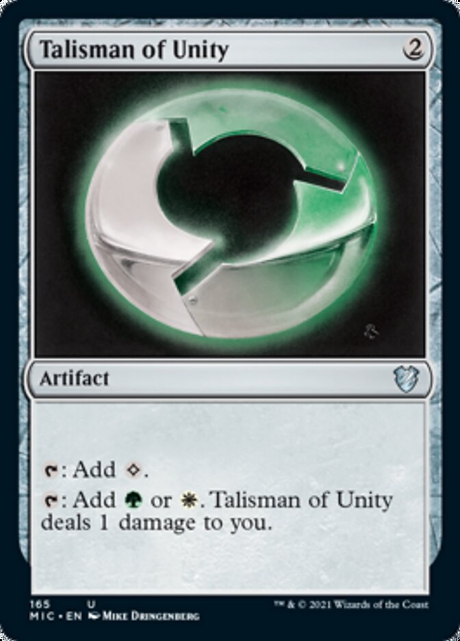 Talisman of Unity [Innistrad: Midnight Hunt Commander] | Amazing Games TCG