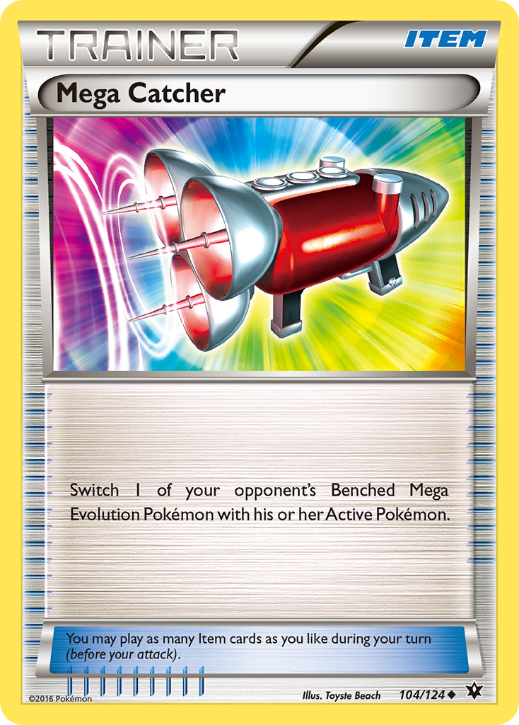 Mega Catcher (104/124) [XY: Fates Collide] | Amazing Games TCG