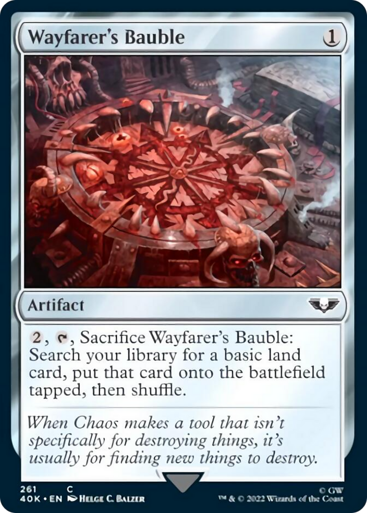 Wayfarer's Bauble (261) [Universes Beyond: Warhammer 40,000] | Amazing Games TCG