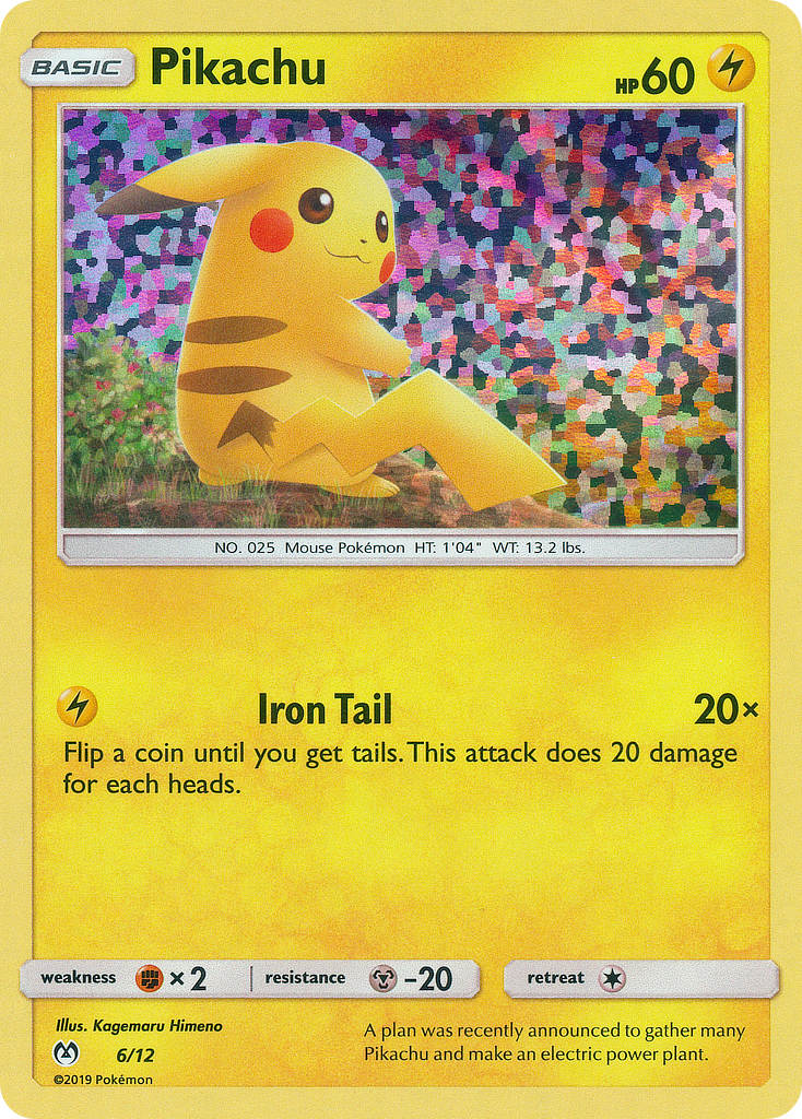 Pikachu (6/12) [McDonald's Promos: 2019 Collection] | Amazing Games TCG