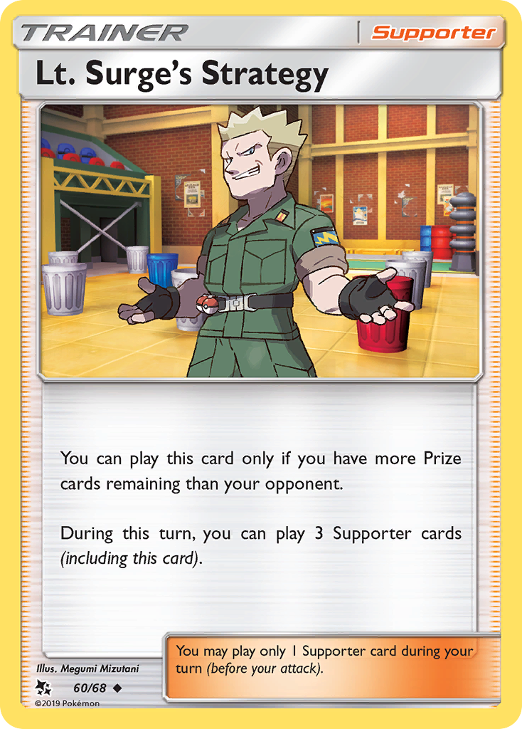 Lt. Surge's Strategy (60/68) [Sun & Moon: Hidden Fates] | Amazing Games TCG