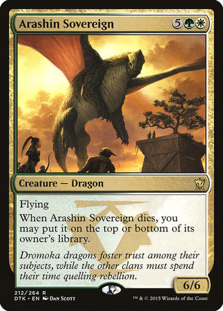 Arashin Sovereign [Dragons of Tarkir] | Amazing Games TCG