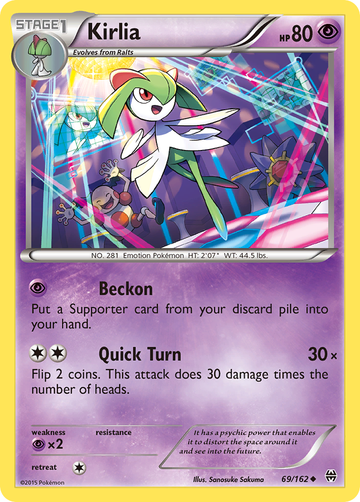 Kirlia (69/162) [XY: BREAKthrough] | Amazing Games TCG