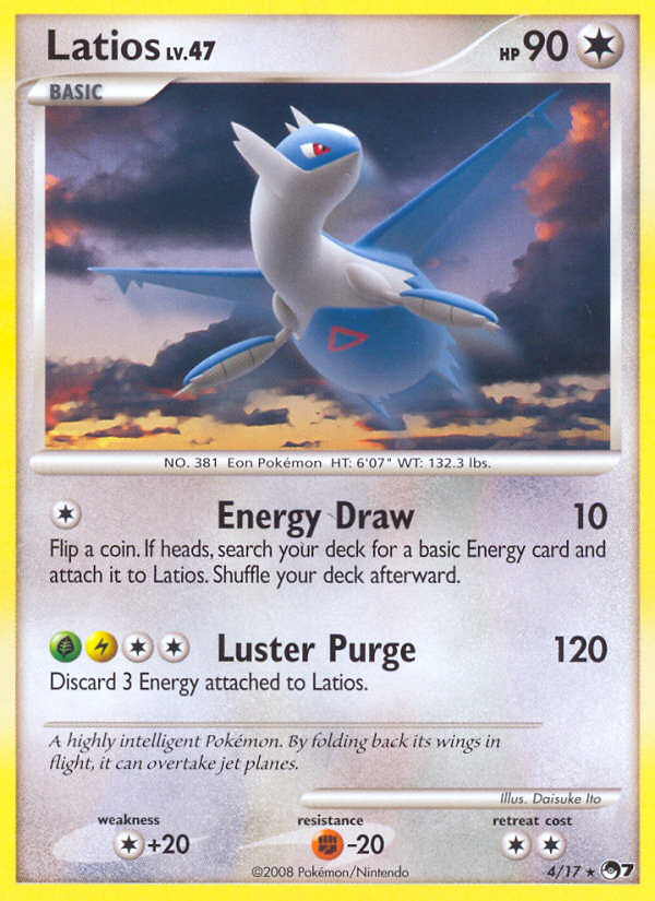 Latios (4/17) [POP Series 7] | Amazing Games TCG