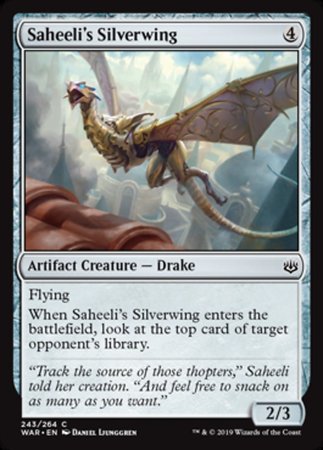 Saheeli's Silverwing [War of the Spark] | Amazing Games TCG