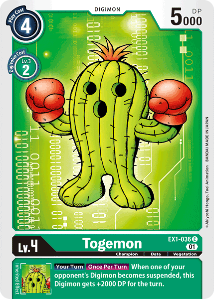 Togemon [EX1-036] [Classic Collection] | Amazing Games TCG