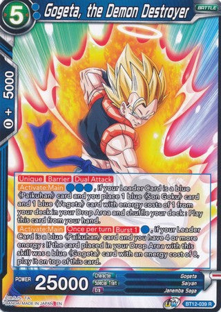 Gogeta, the Demon Destroyer (BT12-039) [Vicious Rejuvenation] | Amazing Games TCG