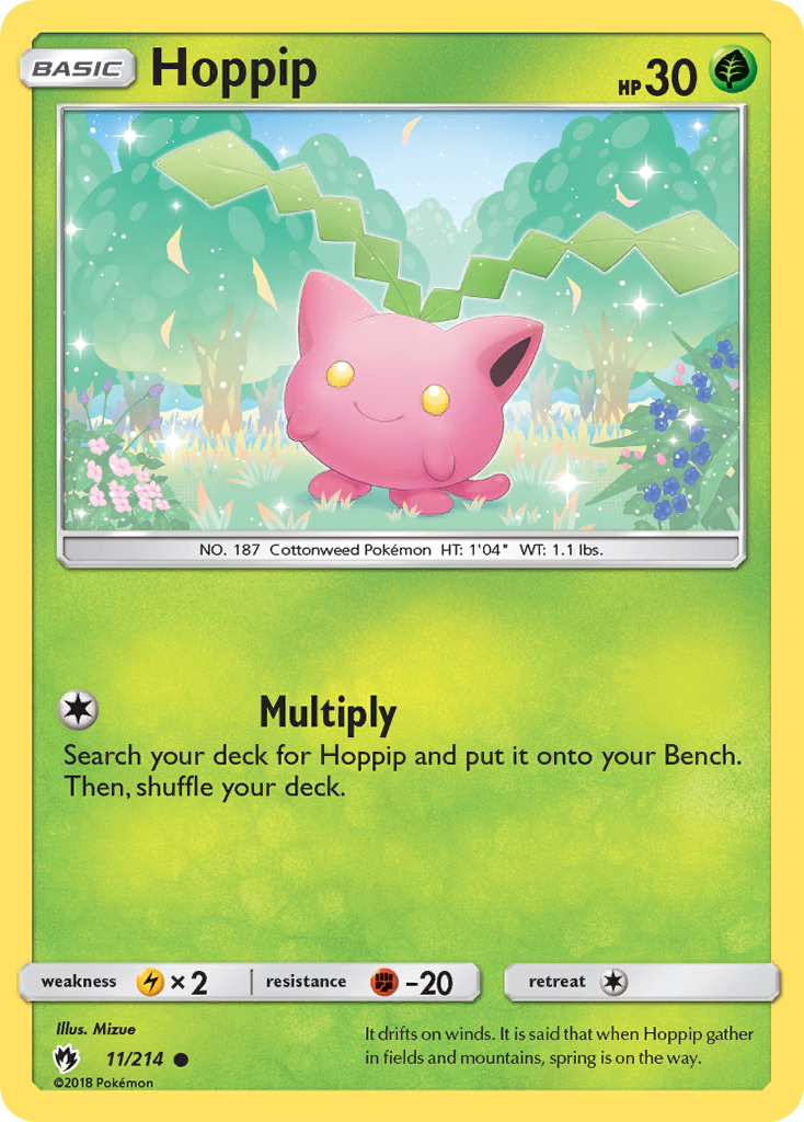 Hoppip (11/214) [Sun & Moon: Lost Thunder] | Amazing Games TCG