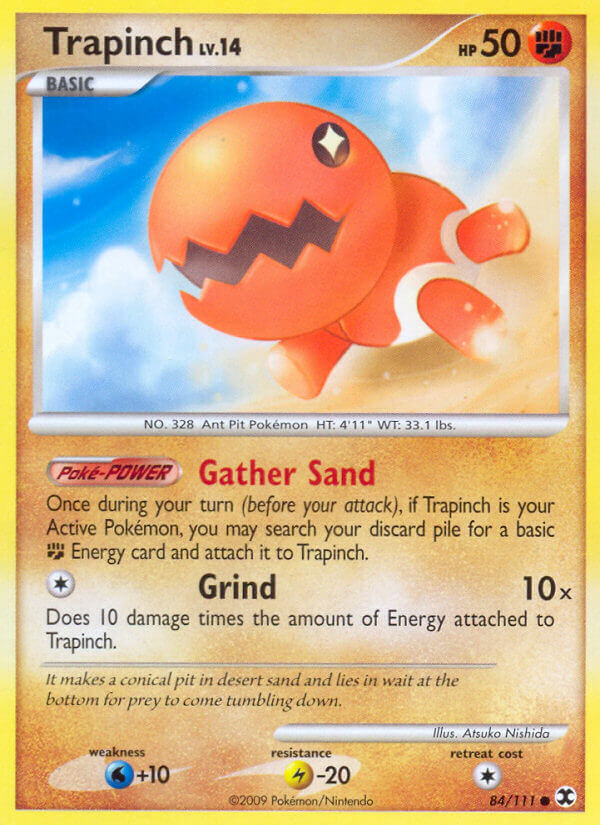 Trapinch (84/111) [Platinum: Rising Rivals] | Amazing Games TCG