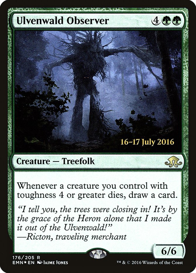 Ulvenwald Observer  [Eldritch Moon Prerelease Promos] | Amazing Games TCG