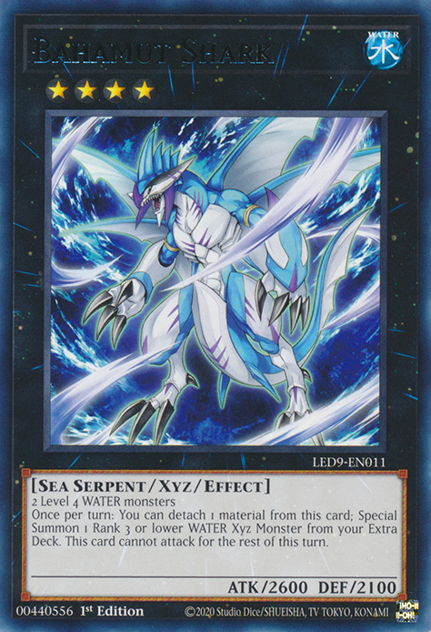 Bahamut Shark [LED9-EN011] Rare | Amazing Games TCG