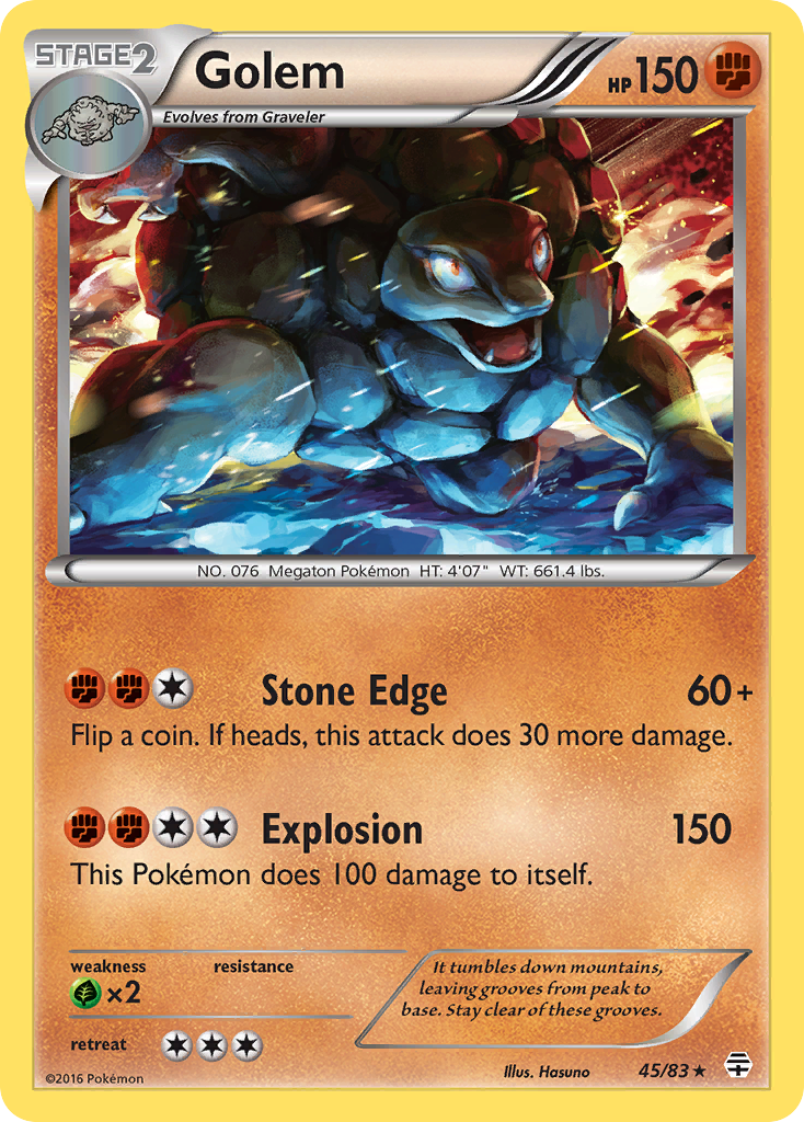 Golem (45/83) [XY: Generations] | Amazing Games TCG