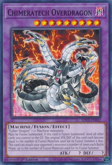 Chimeratech Overdragon [SDCS-EN042] Common | Amazing Games TCG