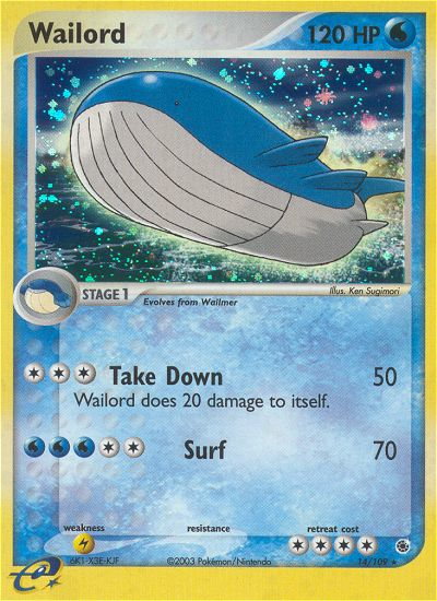 Wailord (14/109) [EX: Ruby & Sapphire] | Amazing Games TCG