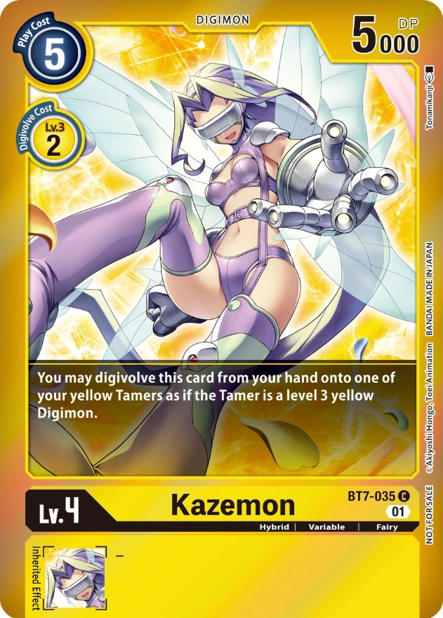 Kazemon [BT7-035] (Event Pack 3) [Next Adventure Promos] | Amazing Games TCG