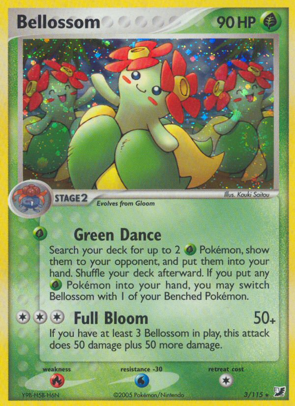 Bellossom (3/115) [EX: Unseen Forces] | Amazing Games TCG