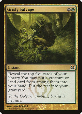Grisly Salvage [Return to Ravnica] | Amazing Games TCG