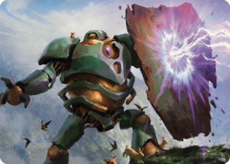 Walking Bulwark Art Card [Dominaria United Art Series] | Amazing Games TCG