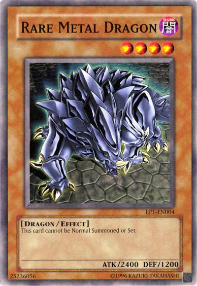 Rare Metal Dragon [EP1-EN004] Common | Amazing Games TCG