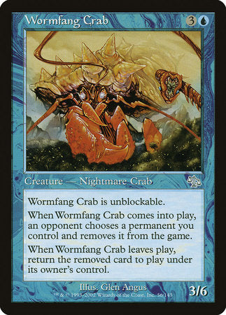 Wormfang Crab [Judgment] | Amazing Games TCG