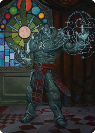 Karn, Living Legacy Art Card 2 [Dominaria United Art Series] | Amazing Games TCG