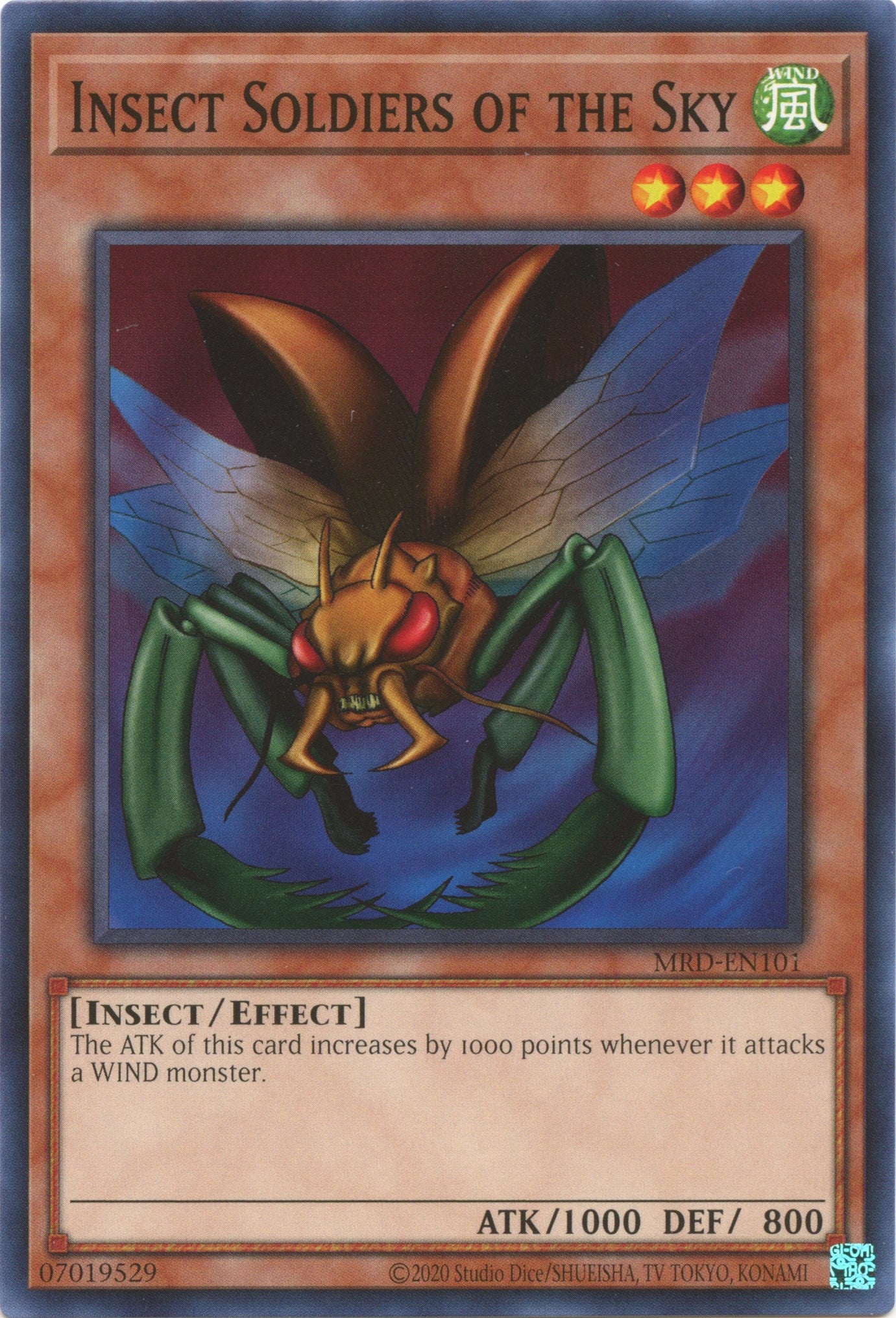 Insect Soldiers of the Sky (25th Anniversary) [MRD-EN101] Common | Amazing Games TCG