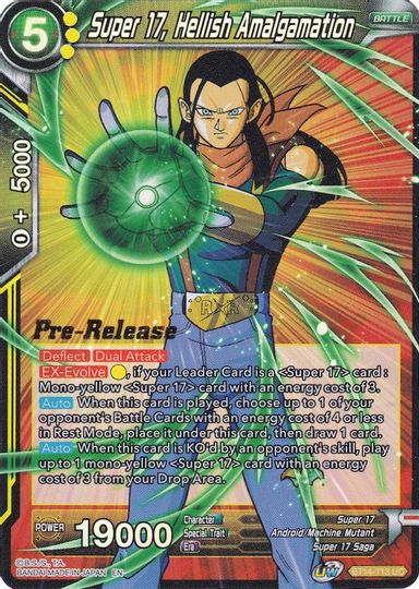 Super 17, Hellish Amalgamation (BT14-113) [Cross Spirits Prerelease Promos] | Amazing Games TCG