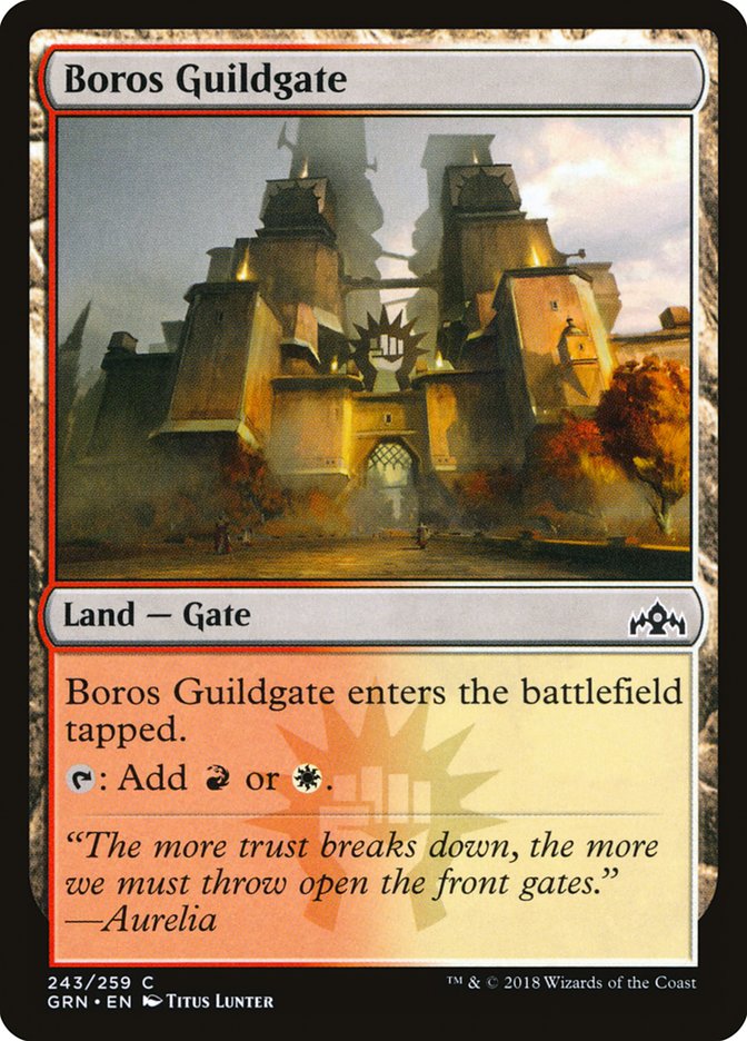 Boros Guildgate (243/259) [Guilds of Ravnica] | Amazing Games TCG
