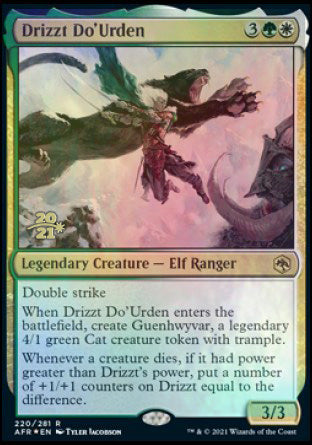 Drizzt Do'Urden [Dungeons & Dragons: Adventures in the Forgotten Realms Prerelease Promos] | Amazing Games TCG