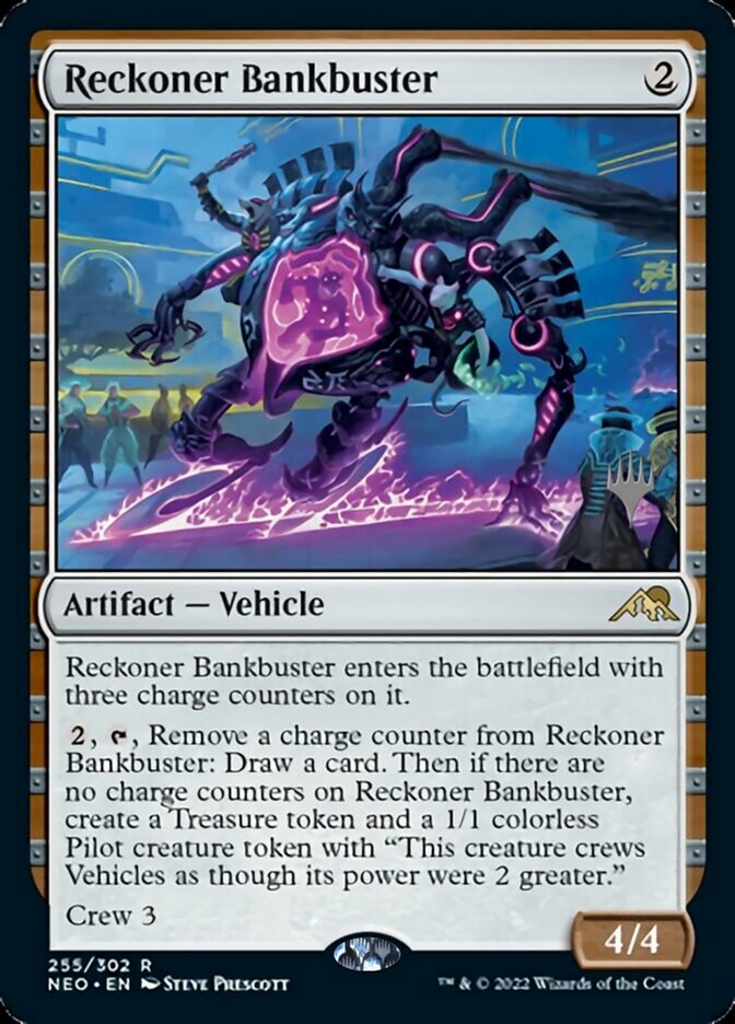 Reckoner Bankbuster (Promo Pack) [Kamigawa: Neon Dynasty Promos] | Amazing Games TCG