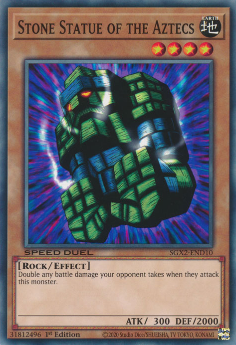 Stone Statue of the Aztecs [SGX2-END10] Common | Amazing Games TCG