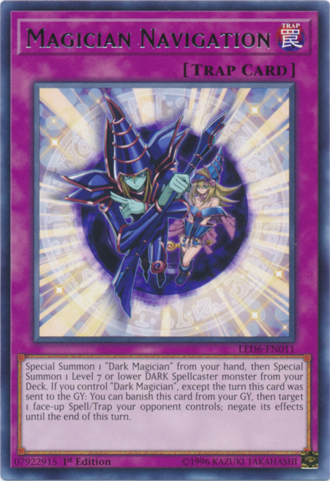 Magician Navigation [LED6-EN011] Rare | Amazing Games TCG