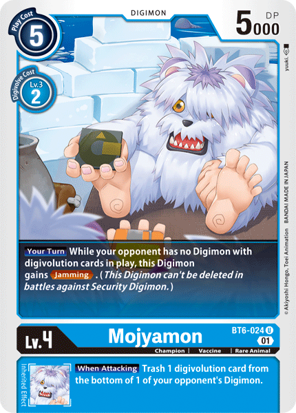 Mojyamon [BT6-024] [Double Diamond] | Amazing Games TCG