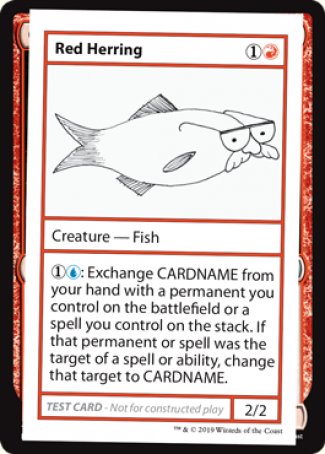 Red Herring (2021 Edition) [Mystery Booster Playtest Cards] | Amazing Games TCG