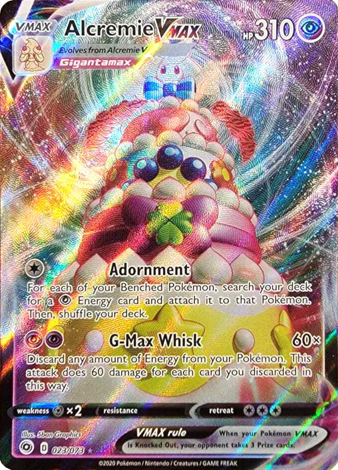 Alcremie VMAX (023/073) [Prize Pack Series One] | Amazing Games TCG