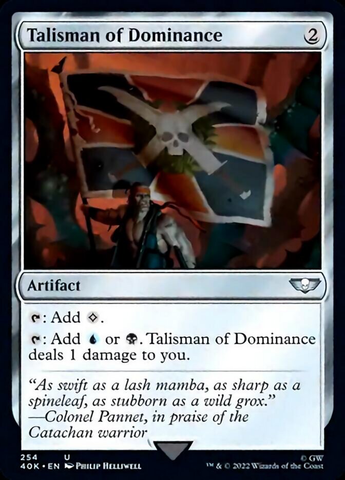 Talisman of Dominance (254) [Universes Beyond: Warhammer 40,000] | Amazing Games TCG