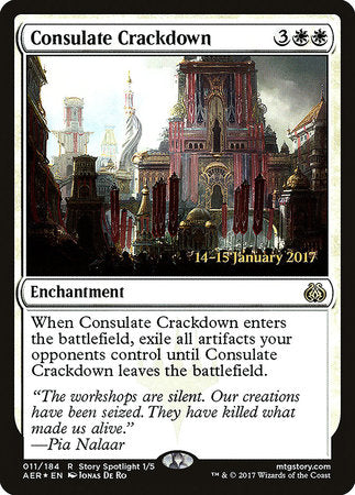 Consulate Crackdown [Aether Revolt Promos] | Amazing Games TCG