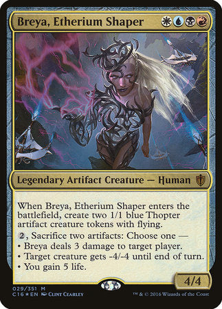 Breya, Etherium Shaper (Commander 2016) [Commander 2016 Oversized] | Amazing Games TCG