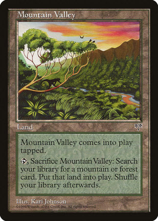 Mountain Valley [Mirage] | Amazing Games TCG