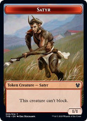 Satyr // Goblin Construct Double-Sided Token [Challenger Decks 2021 Tokens] | Amazing Games TCG