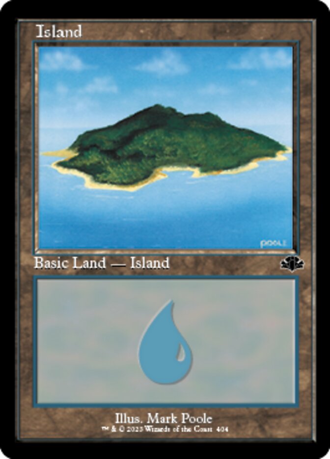 Island (404) (Retro) [Dominaria Remastered] | Amazing Games TCG