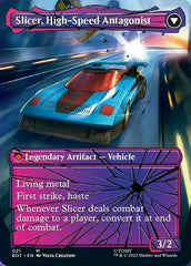 Slicer, Hired Muscle // Slicer, High-Speed Antagonist (Shattered Glass) [Universes Beyond: Transformers] | Amazing Games TCG