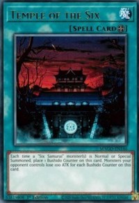 Temple of the Six [MAGO-EN146] Rare | Amazing Games TCG