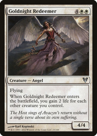 Goldnight Redeemer [Avacyn Restored] | Amazing Games TCG