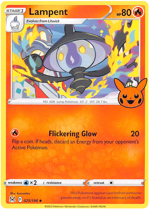 Lampent (025/196) [Trick or Trade 2023] | Amazing Games TCG