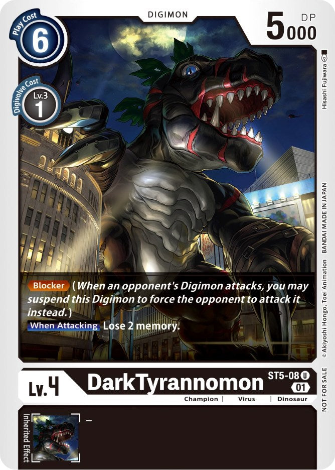 DarkTyrannomon [ST5-08] (Winner Pack X Record) [Starter Deck: Machine Black Promos] | Amazing Games TCG